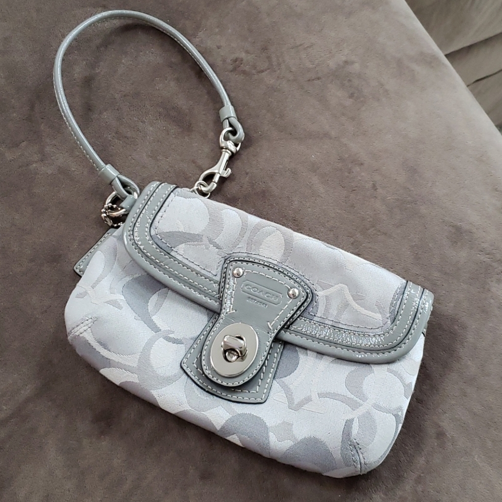 Classic Coach Wristlet
